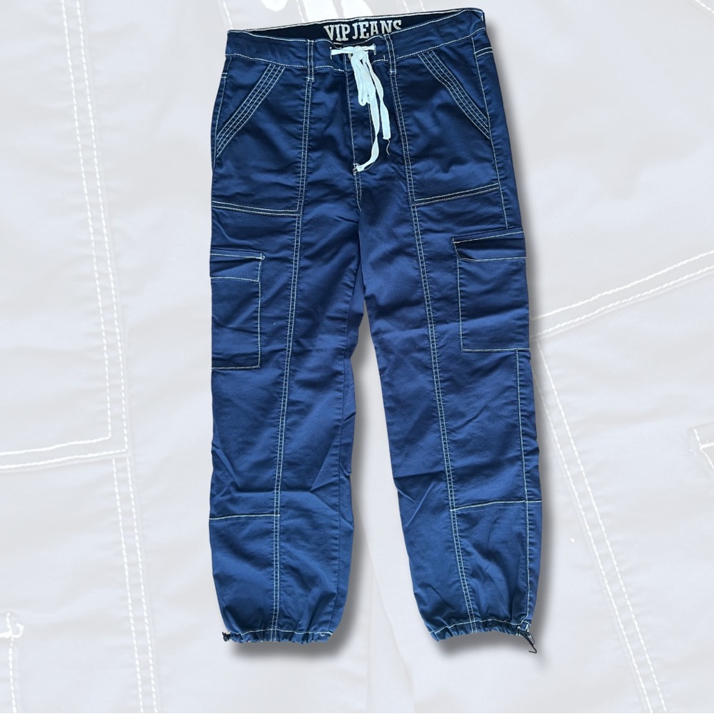 VIP Jeans Navy Cargo Pants